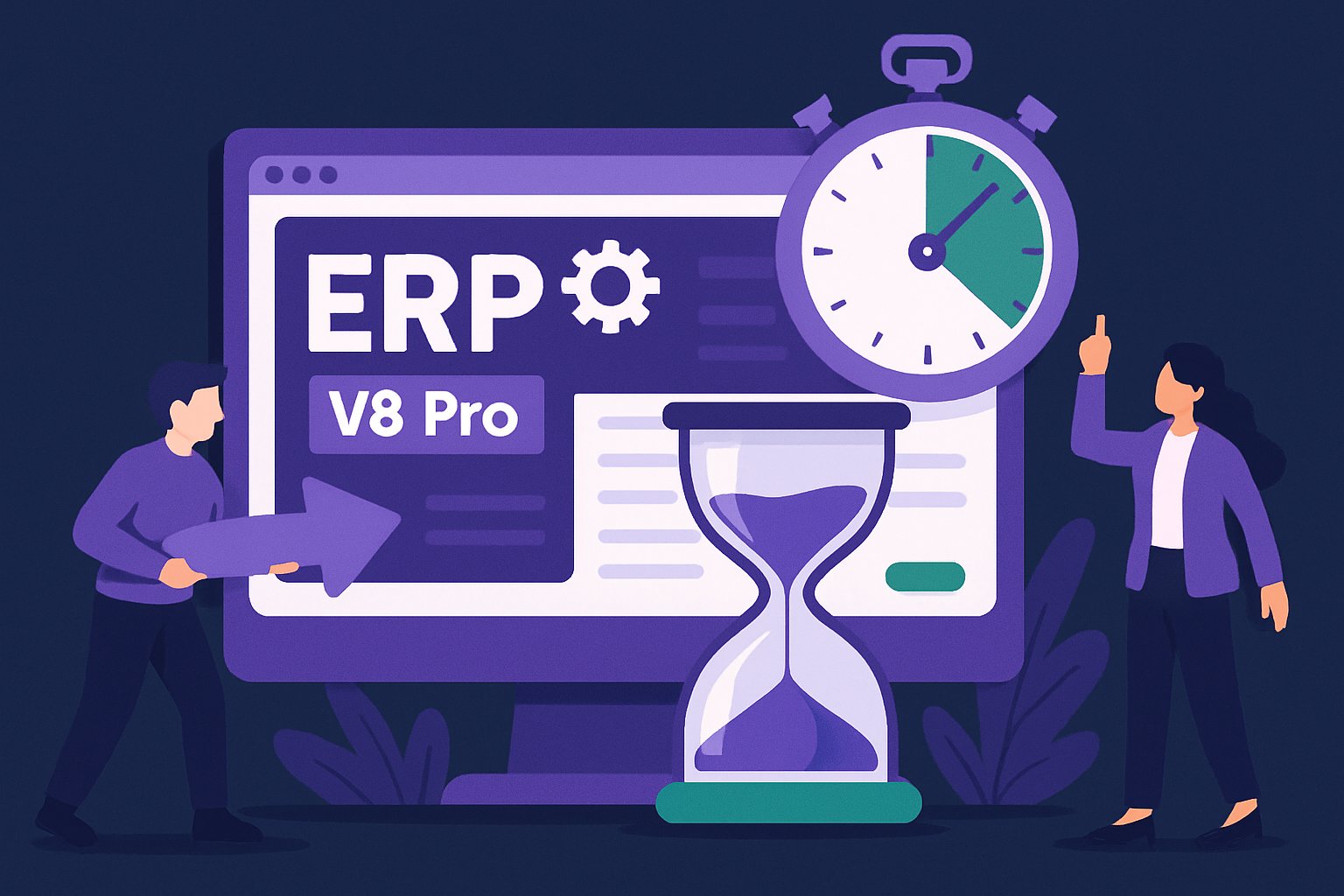 Délai de déploiement de l'ERP BizFlow V8 Pro