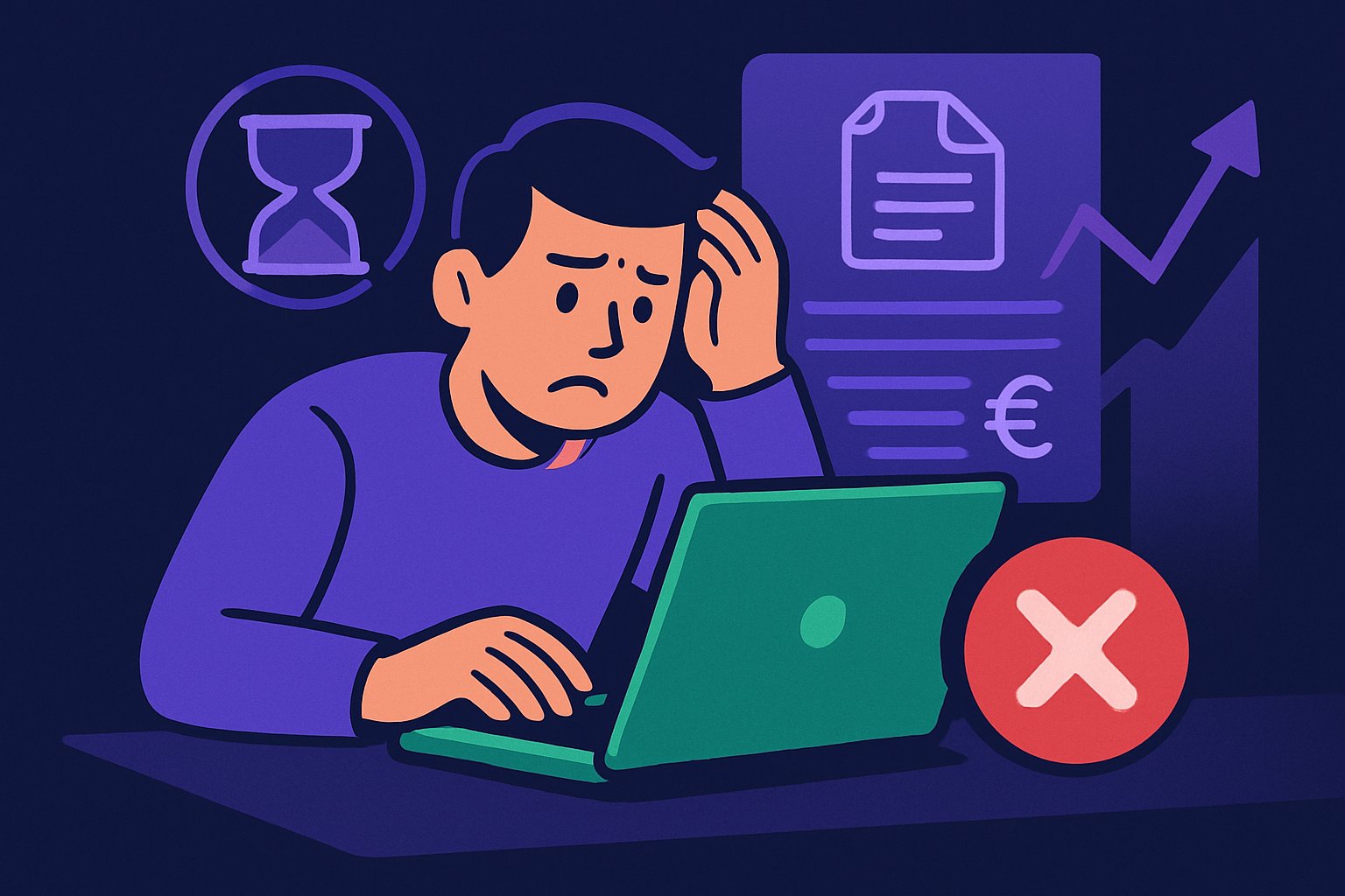 Temps de traitement InvoicePro X3 : les limites de l'application de facturation