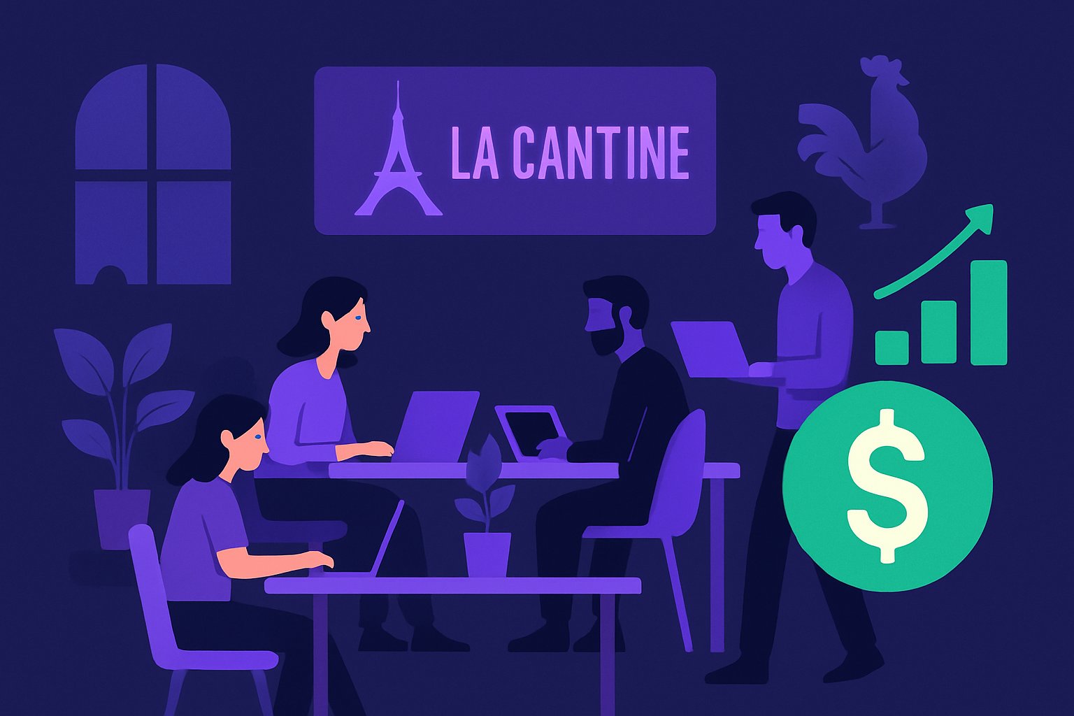Quel budget pour le coworking La Cantine x French Tech Nantes