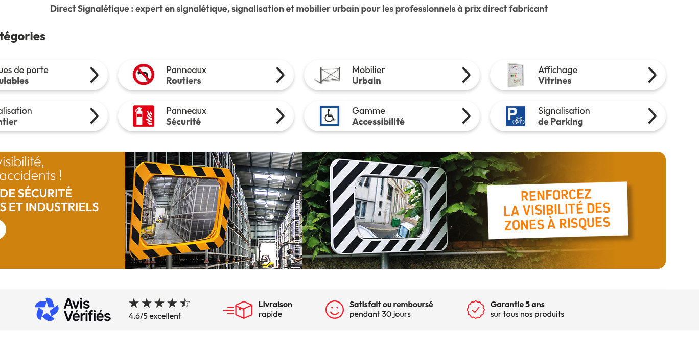 Aperçu Direct Signalétique