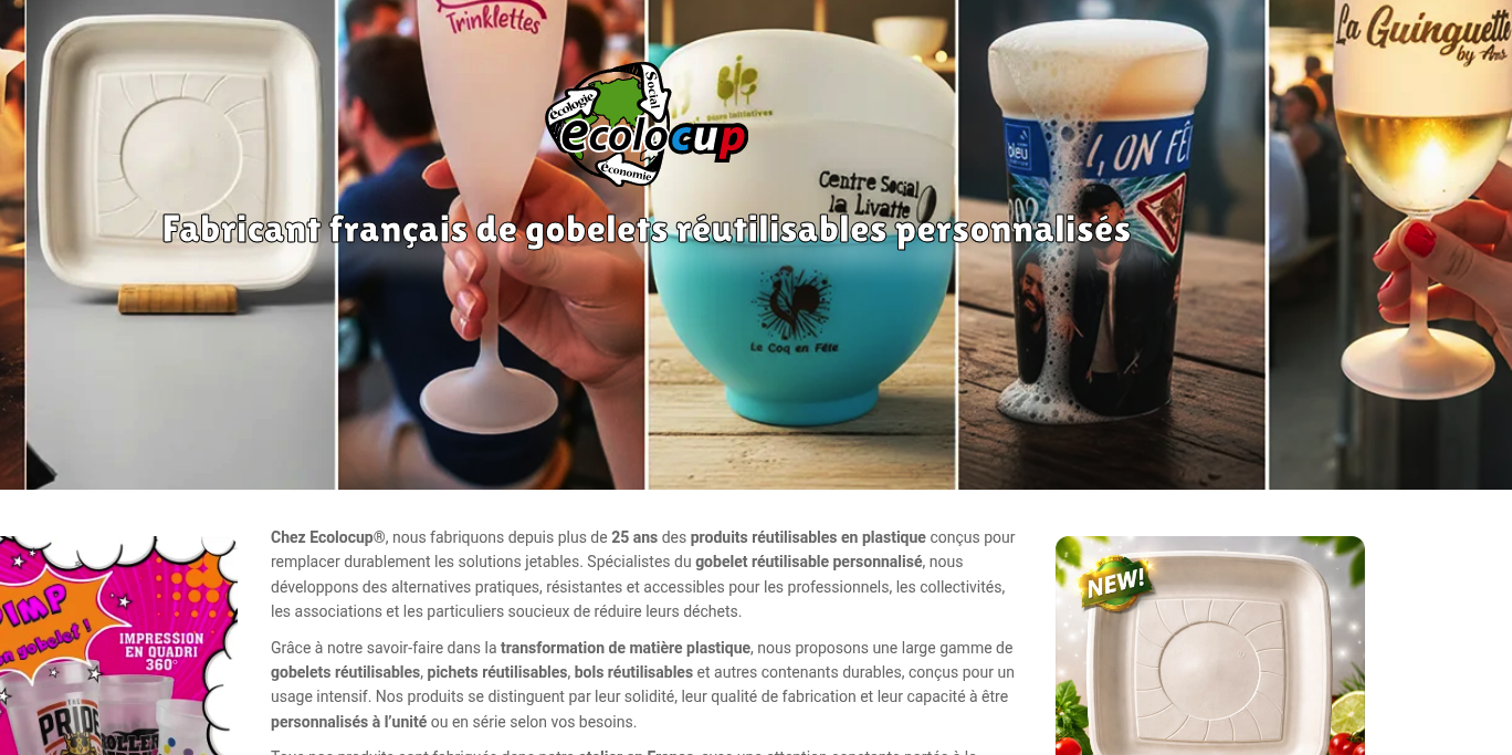 Aperçu Ecolocup