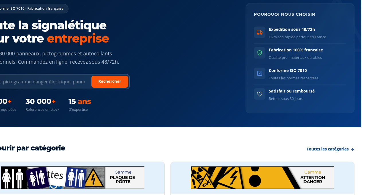 Aperçu Signalétique Pro